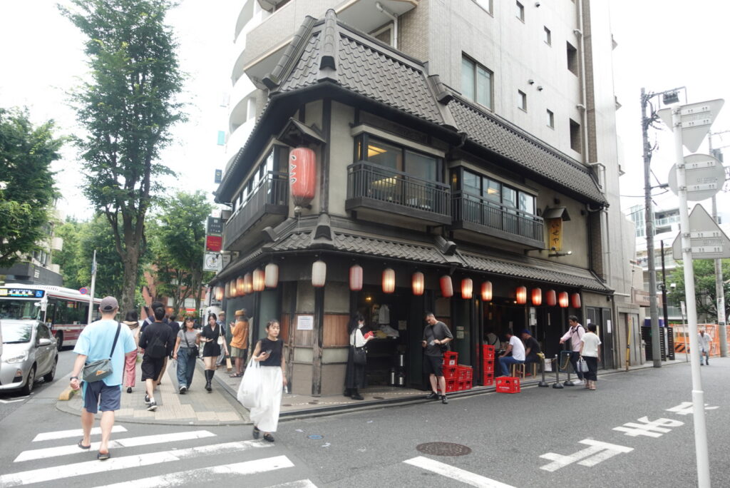 Iseya Sohonten yakitori restaurant in Kichijoji