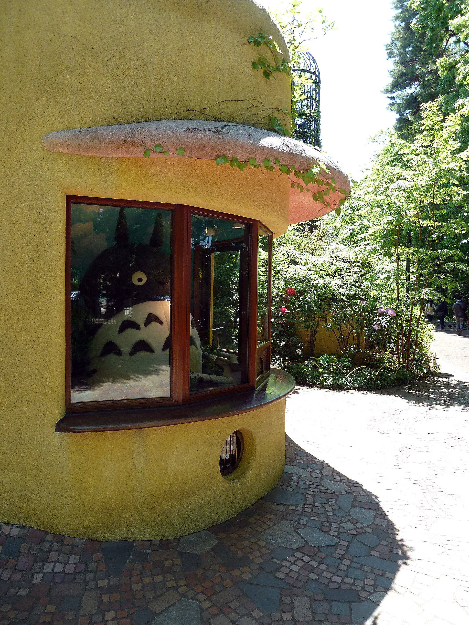 Outside the Ghibli Museum in Mitaka, Tokyo