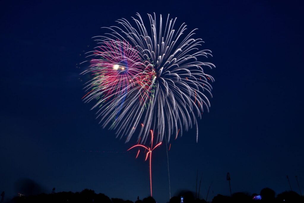 Aomori Fireworks (Nebuta Festival finale) &mdash; fireworks in Japan