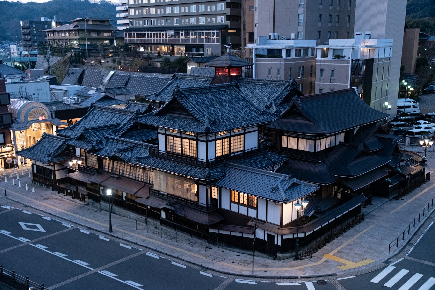 Dogo Onsen Honkan bathhouse in Matsuyama, Ehime