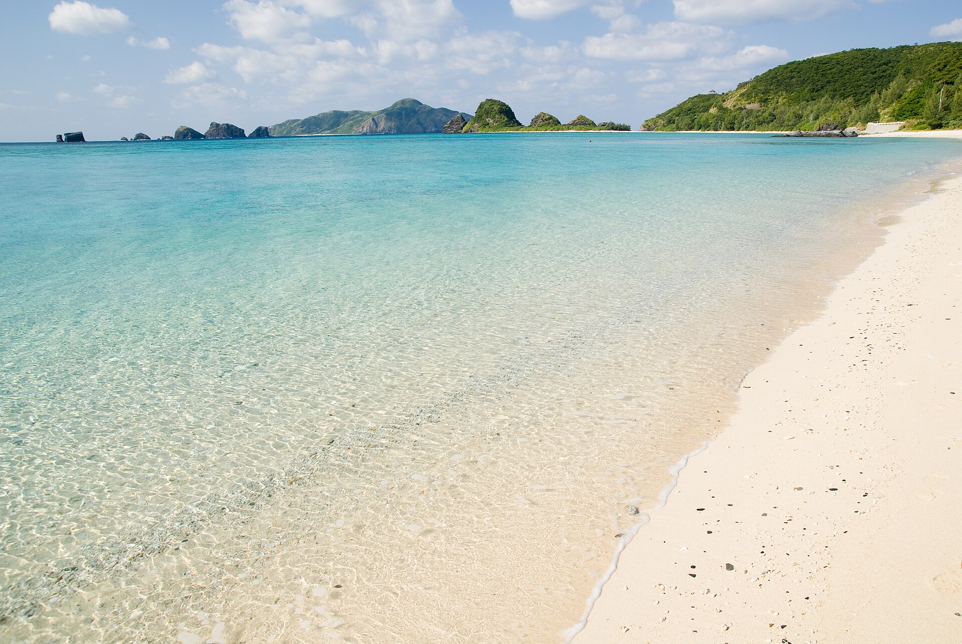 Ama Beach on Zamami Island, Okinawa