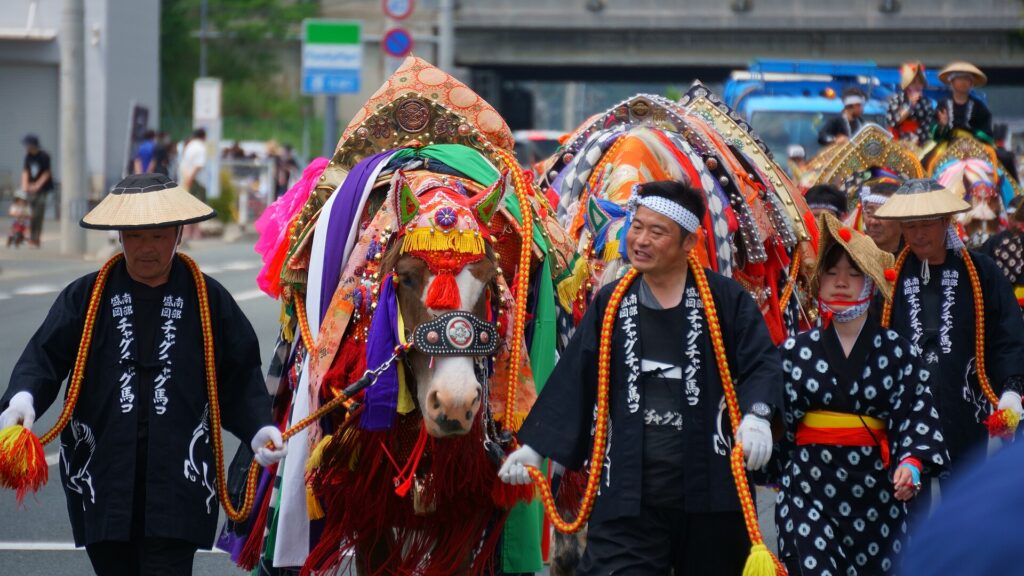 Chagu Chagu Umakko, Iwate, Japan