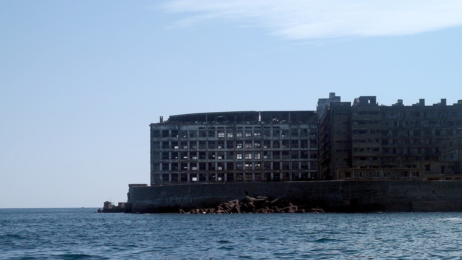 Ruined building No. 70 on Gunkanjima