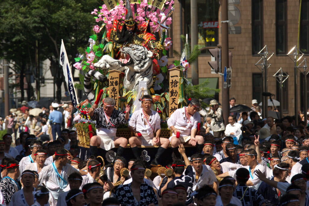 Hakata Gion Yamakasa, Fukuoka, Japan