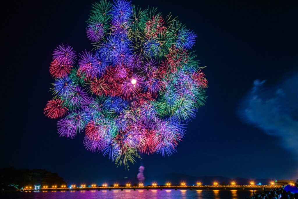 Hanabi Koshien (National Pyrotechnician Contest) &mdash; fireworks in Japan