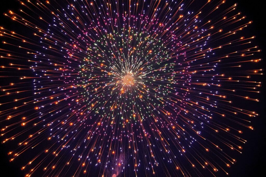 Ise Jingu Offering Fireworks &mdash; fireworks in Japan
