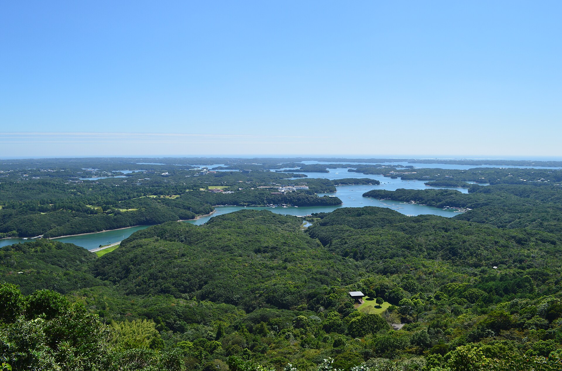 Ago Bay from Yokoyama viewpoint, Ise-Shima National Park