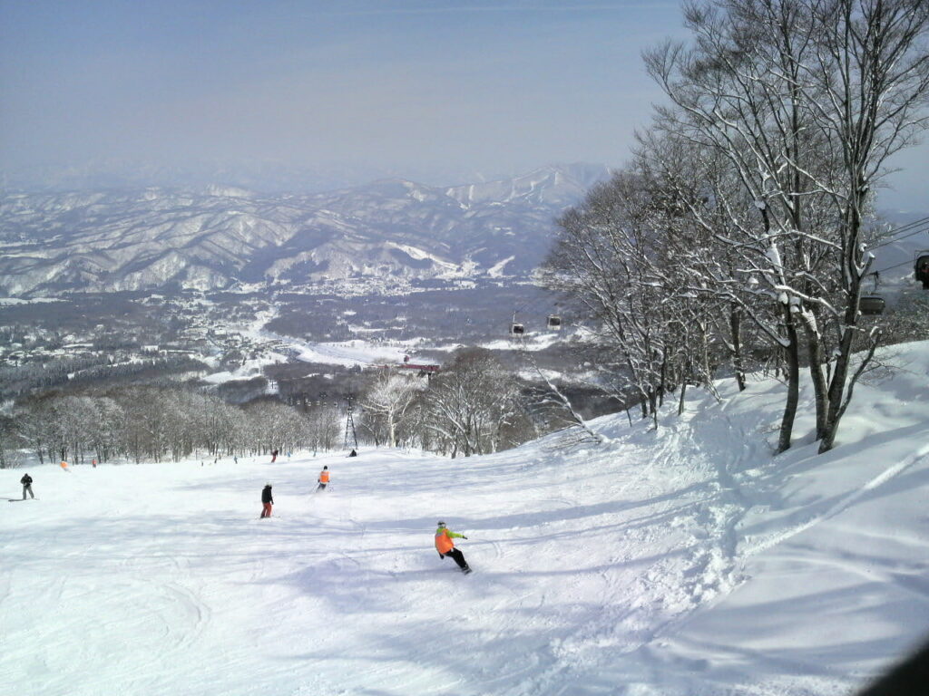 Winter at Akakura Kanko Resort, Japan