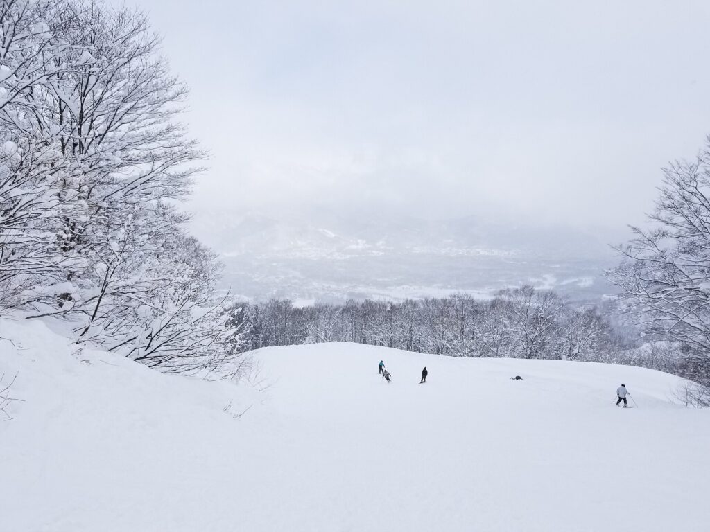 Winter at Akakura Onsen Ski Resort, Japan