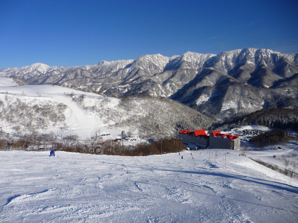 Winter at Hakuba Cortina, Japan