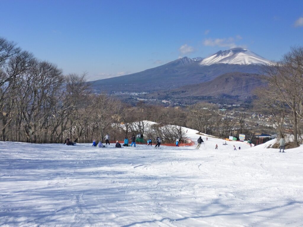 Winter at Karuizawa Prince Hotel Ski Resort, Japan