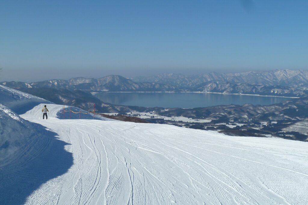 Winter at Tazawako Ski Area, Japan