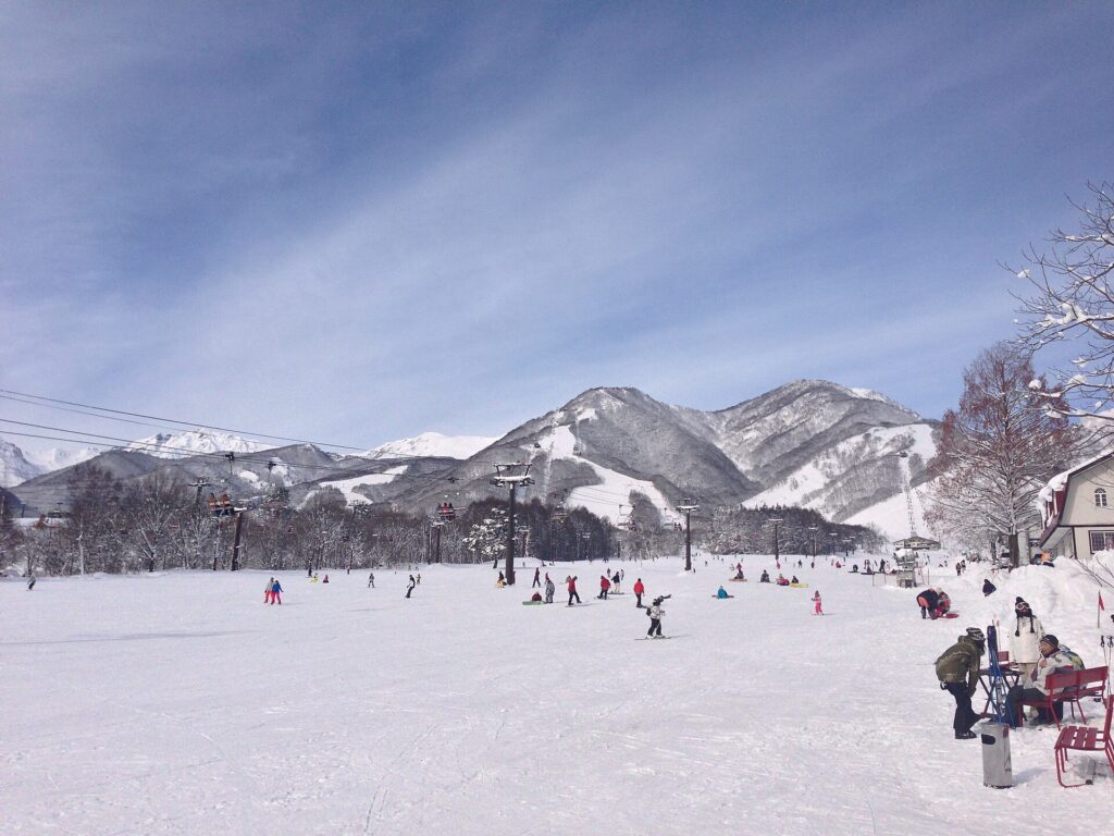 Winter at Tsugaike Mountain Resort, Japan