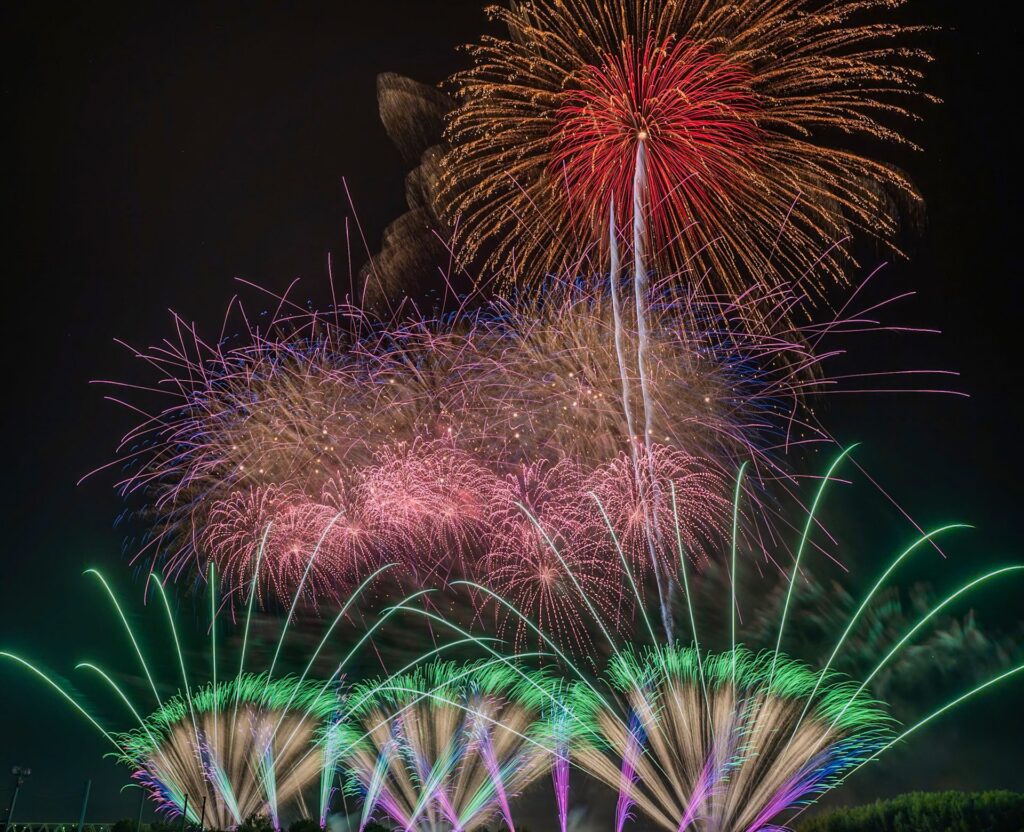 Joso Kinugawa Fireworks, Japan