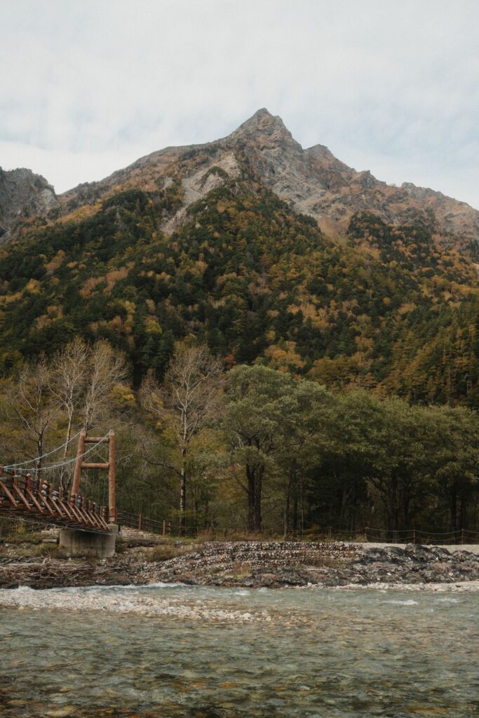 Kamikochi valley in autumn, Nagano