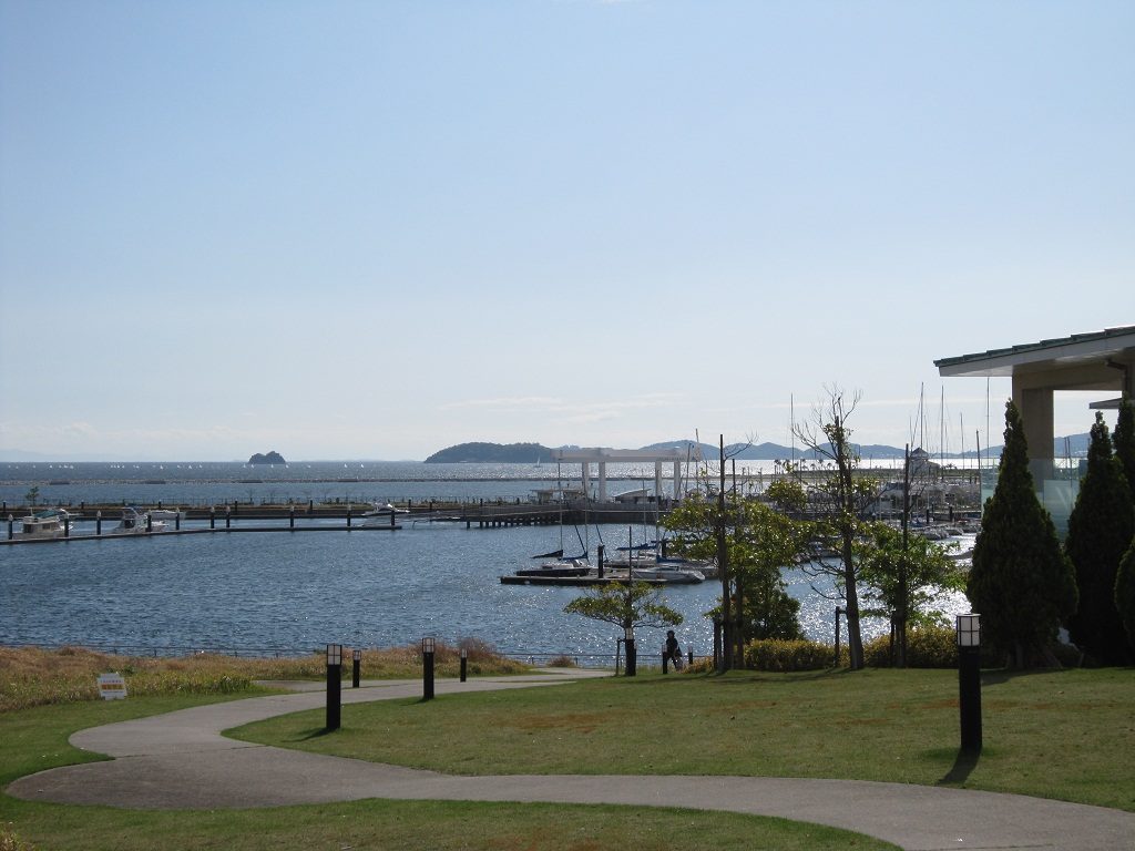 Laguna Gamagori marina and Mikawa Bay, venue of La Reve des Noel