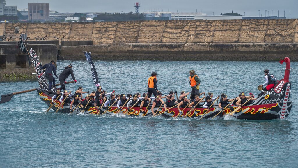 Naha Hari Dragon Boat Races, Okinawa, Japan