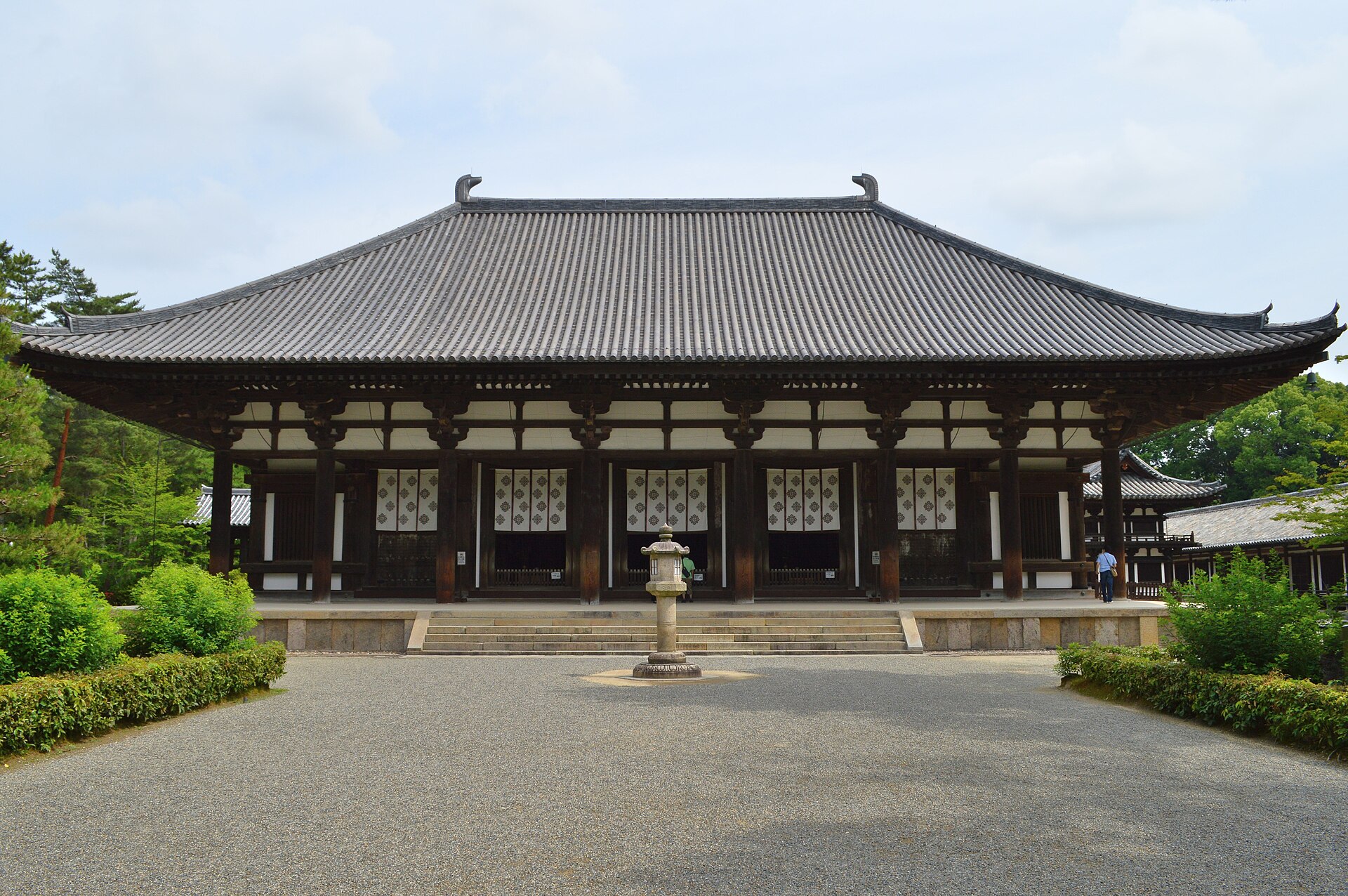 Toshodai-ji Golden Hall in Nara