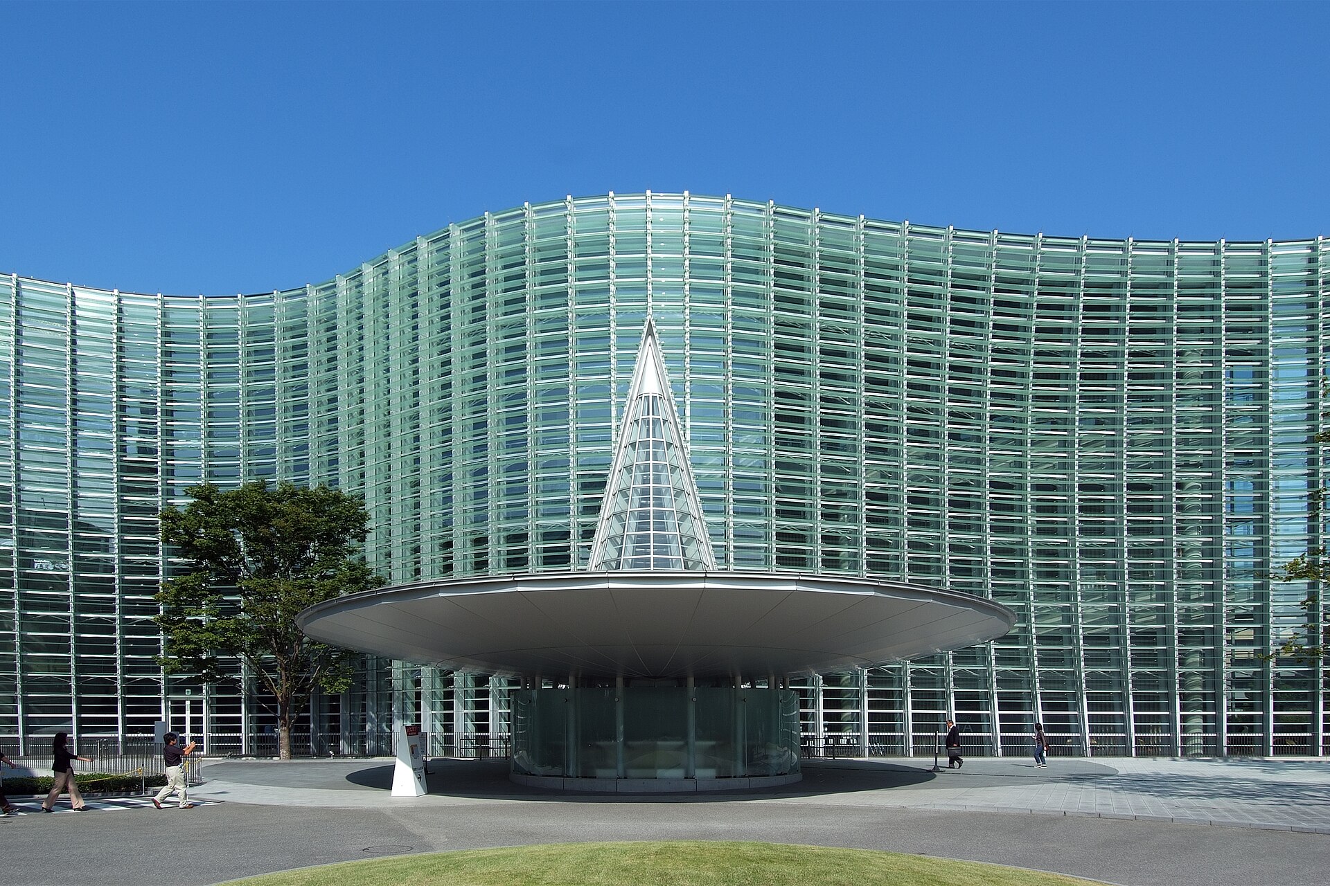 National Art Center Tokyo glass facade