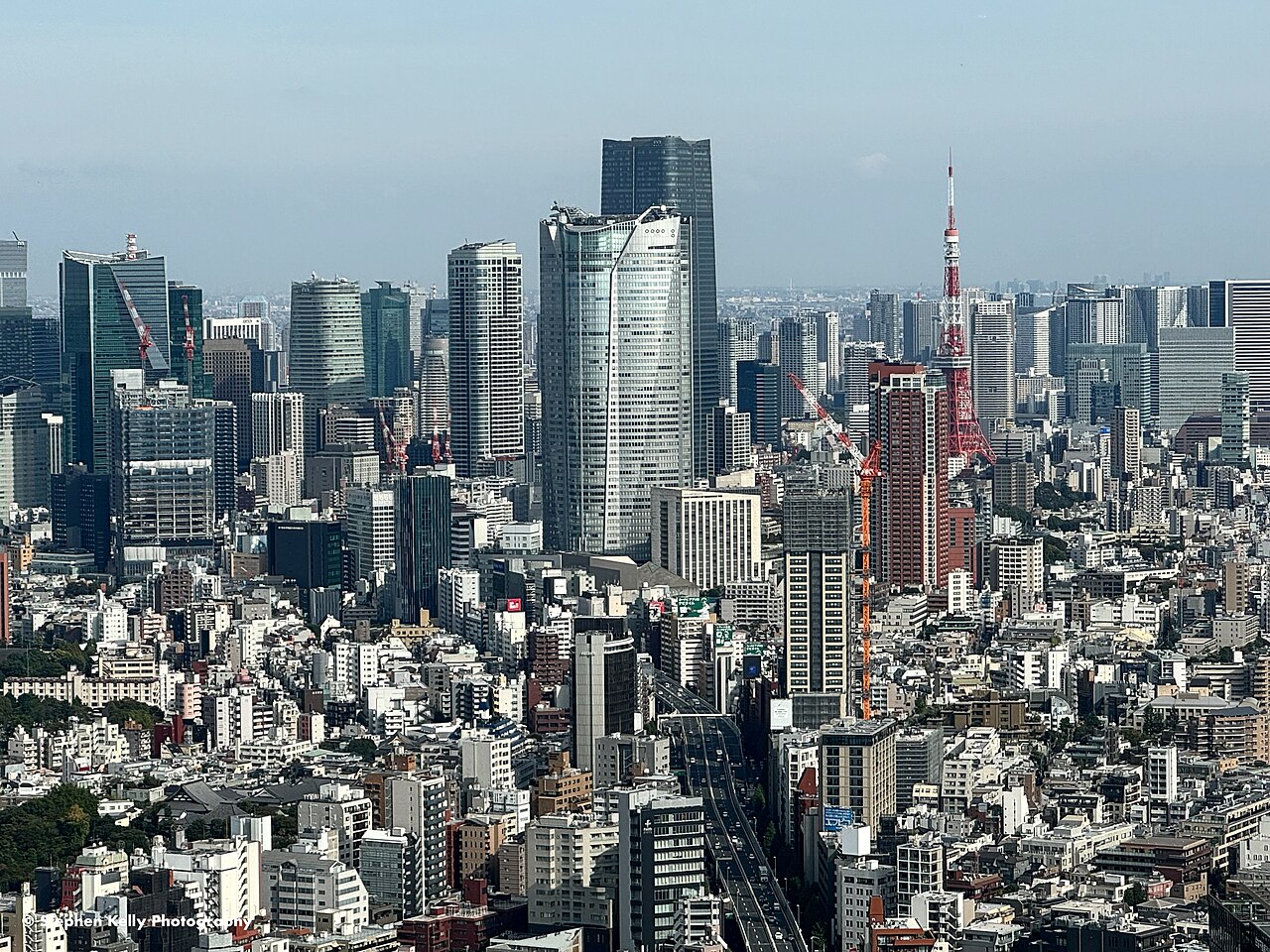 Shibuya sky tickets: Tokyo Tower and skyscrapers seen from the Shibuya Sky observation deck