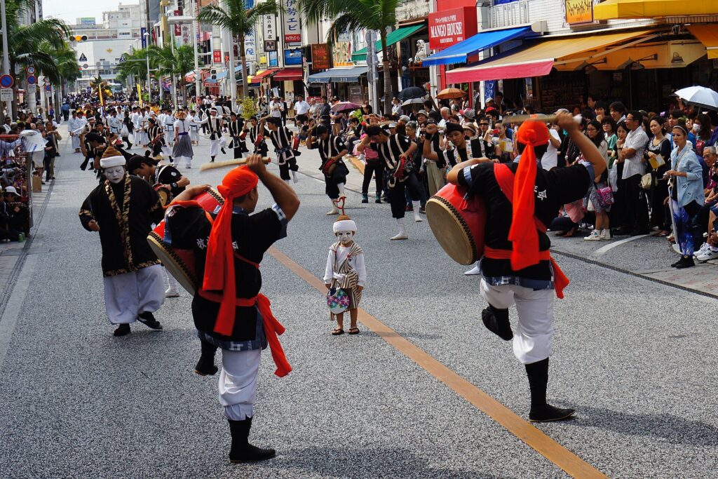 Shurijo Castle Revival Festival, Okinawa, Japan
