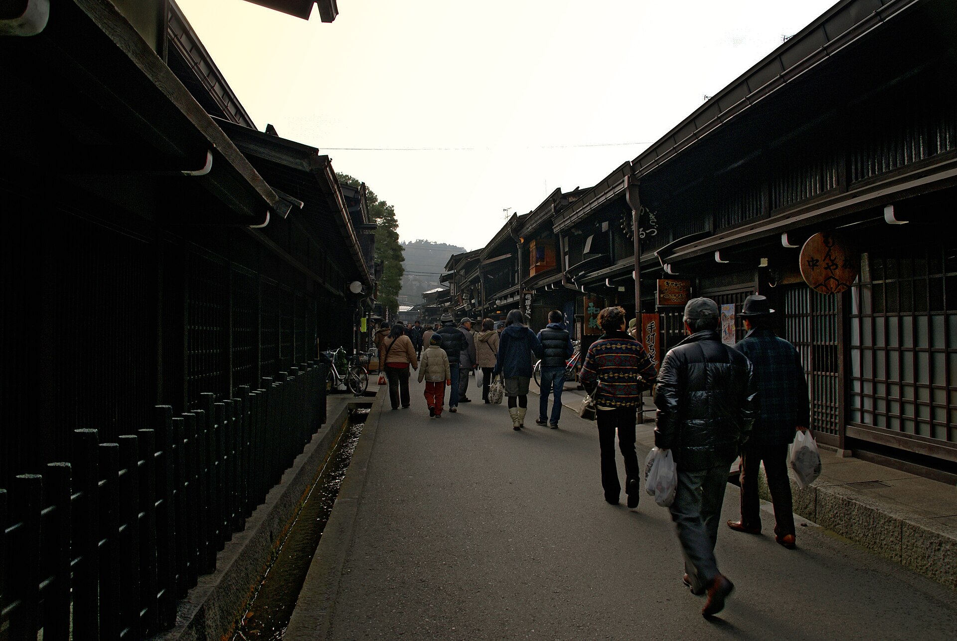 Sanmachi old town street in Takayama