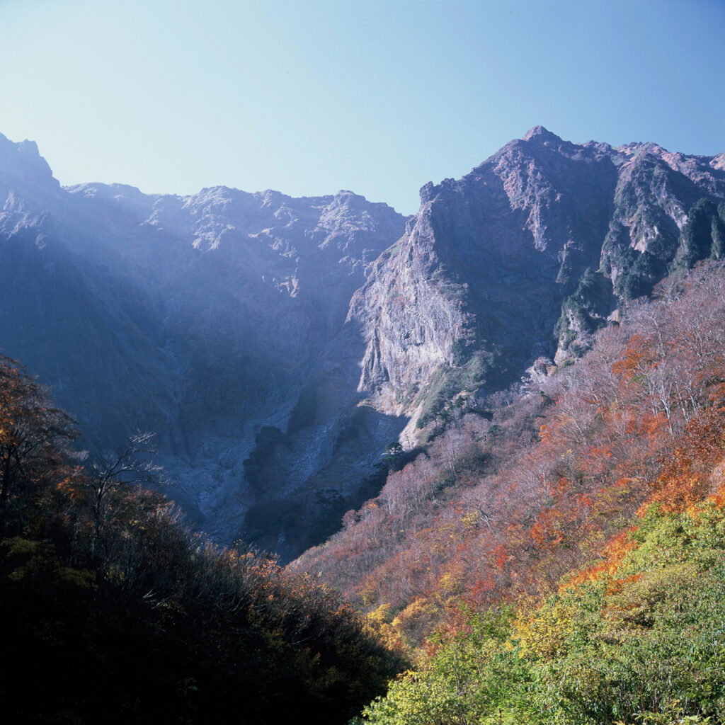 Autumn leaves at Tanigawadake, Gunma, Japan