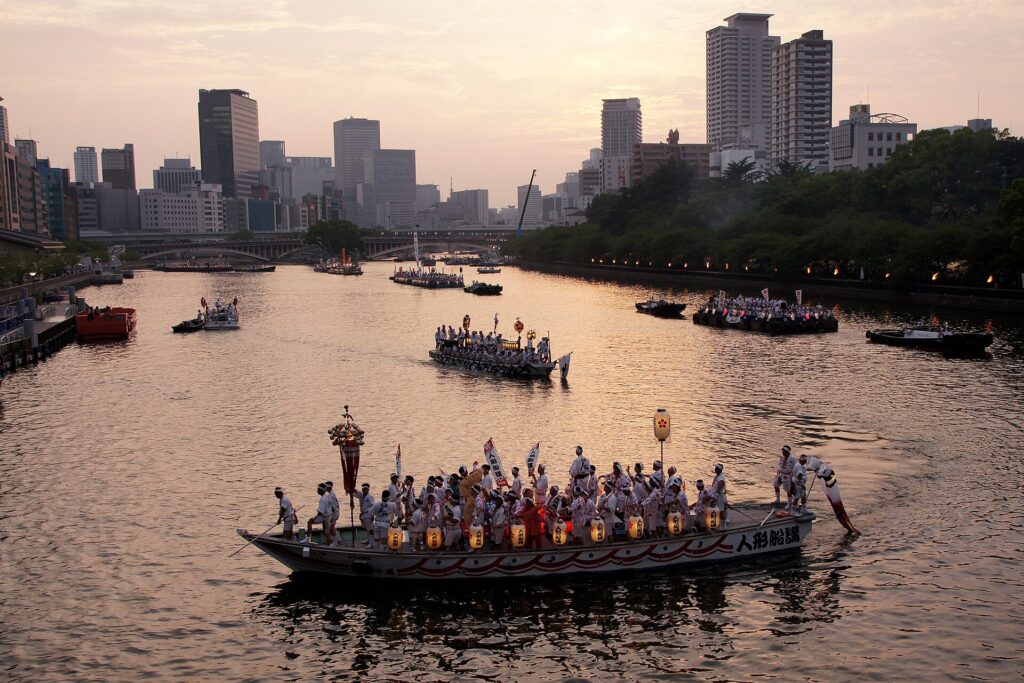Tenjin Matsuri, Osaka, Japan