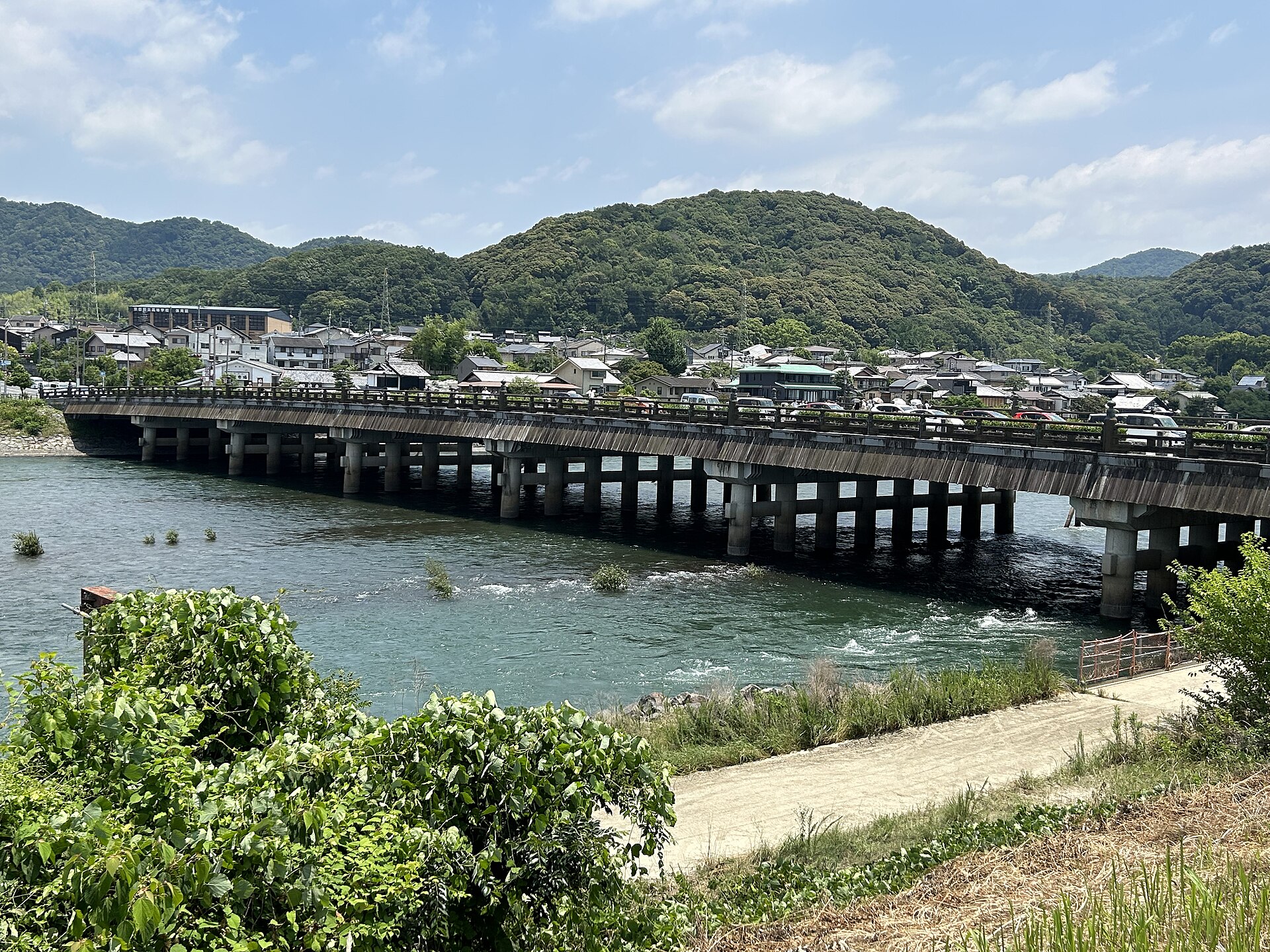 Uji Bridge over the Uji River