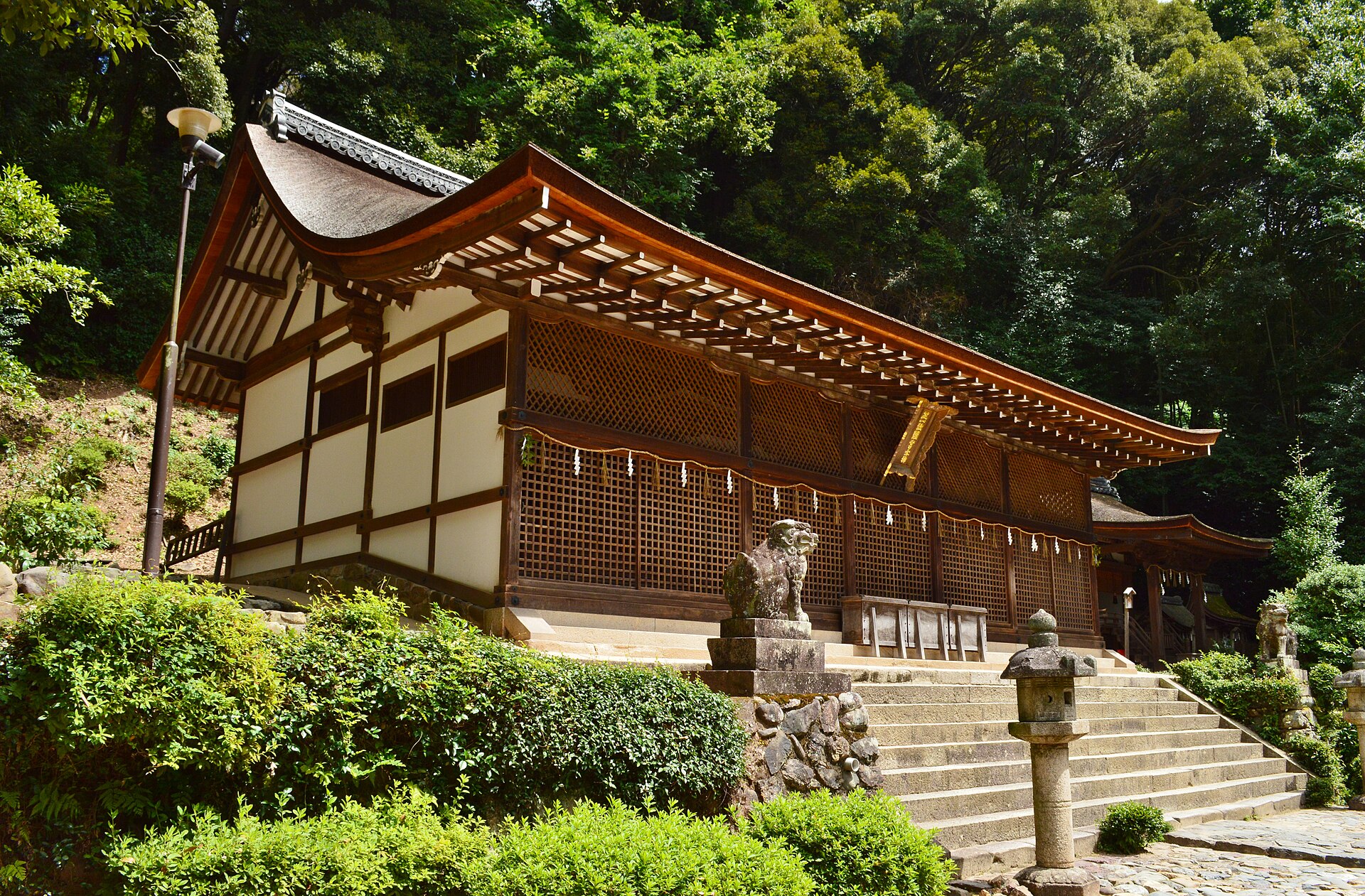 Ujigami Shrine main hall in Uji
